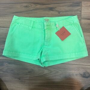 Mossimo Supply Co. Women's Bright Green High Waist Shorts